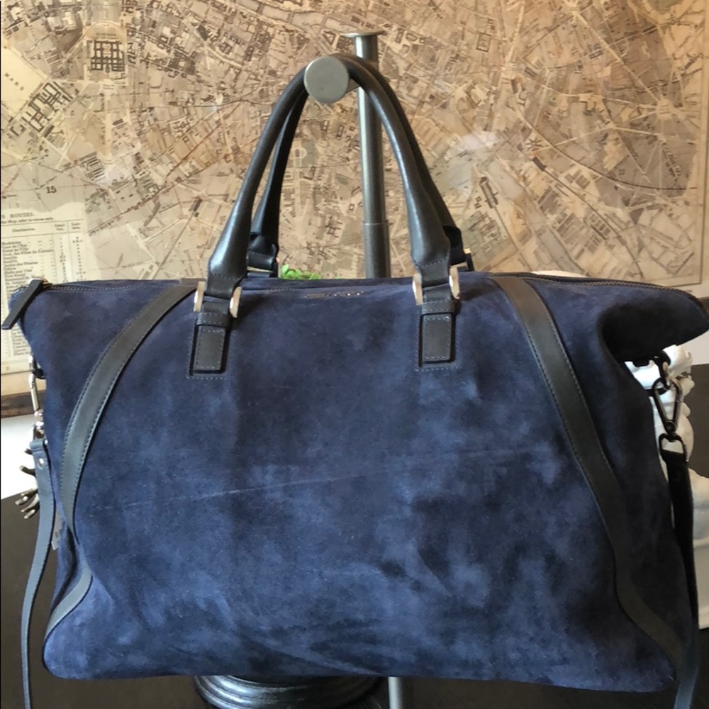 Jimmy Choo Royal blue suede Leather